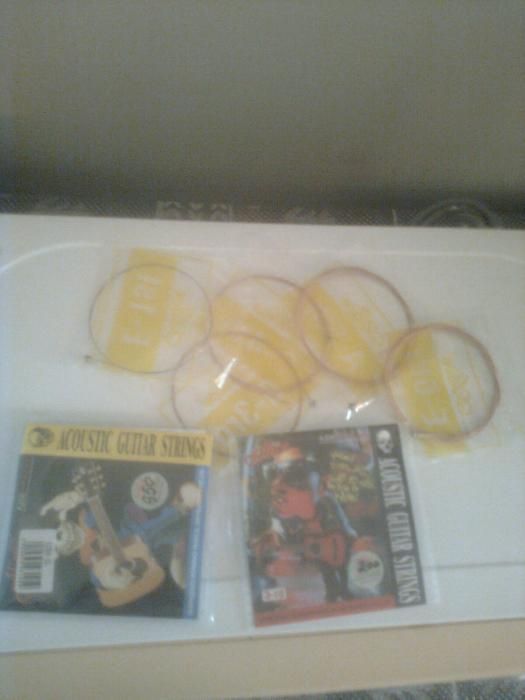 Струны от гитары.Новые.