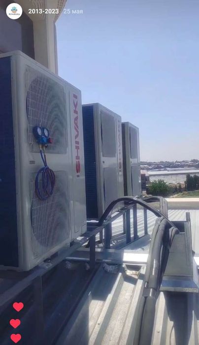 Установка кондиционера канальный 100 БТУ Договор перечислена есть