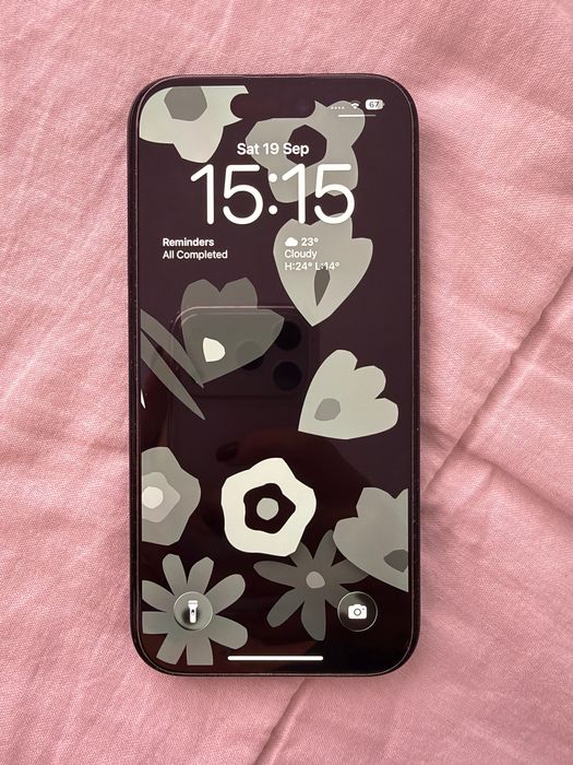 Iphone 15 titanium black 128 GB