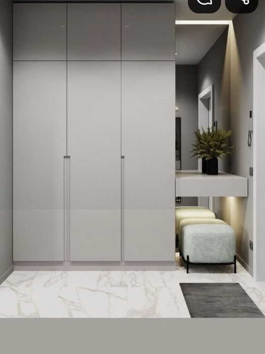 Кухня, шкаф, прихожая