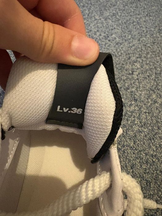 Adidasi unisex alb-negru