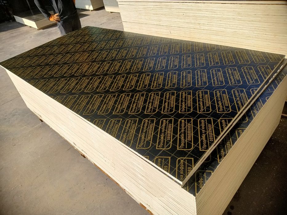 Шперплат нов 2.44/1.22 -20мм двойно пресован 75лв