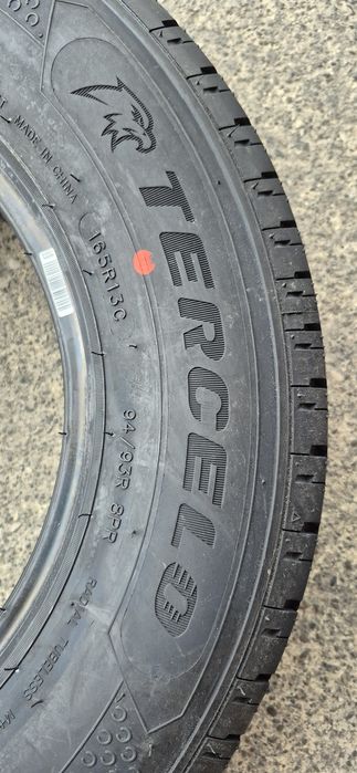 4 anvelope vara noi Tercelo 165/R13C,dot 2025.Pretul este pe bucata.