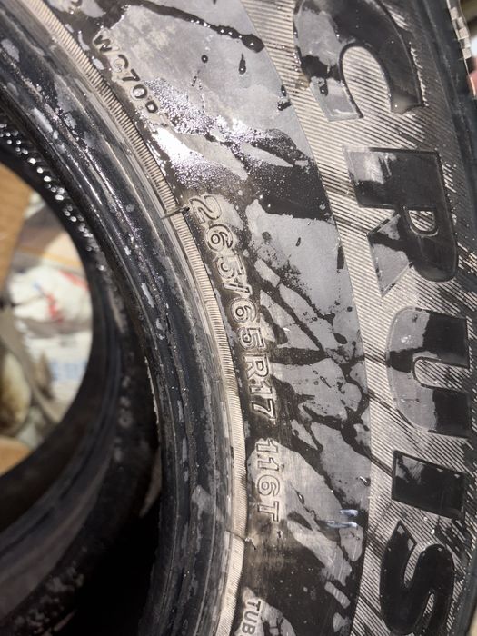 зимние шины R17 265/65