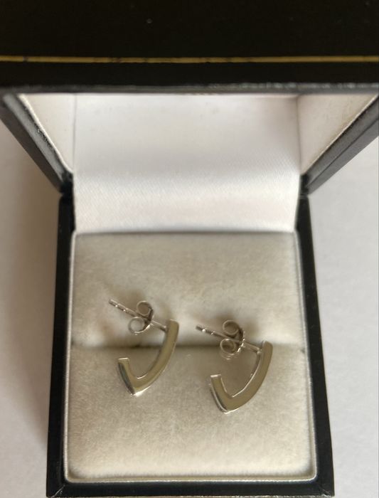 Cercei din argint cu diamant designer Hot Diamonds