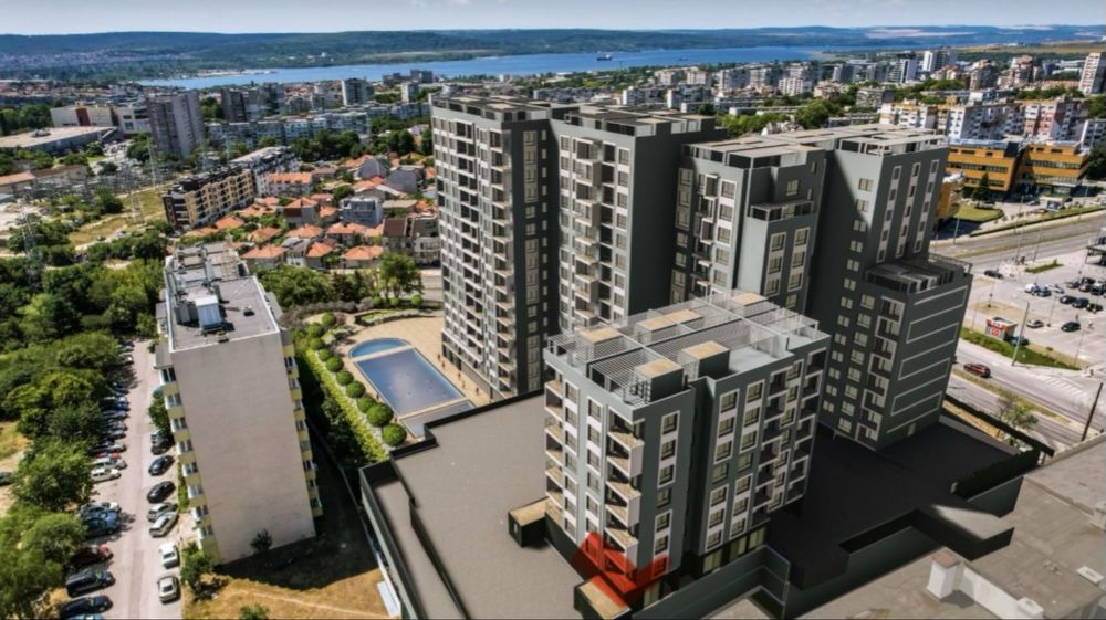 Нов двустаен апартамент в спа комплекс с минерална вода - Дом Младост