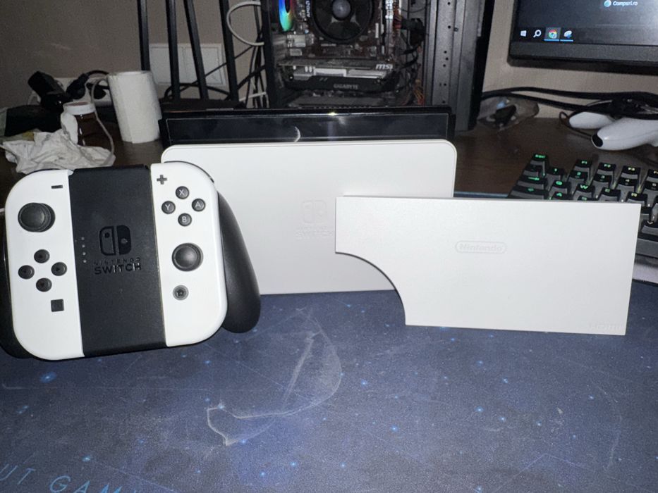 Nintendo Switch OLED cu JOCURI