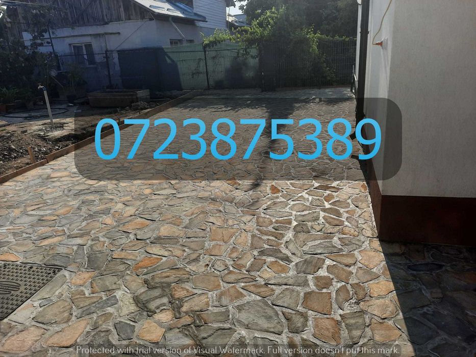 Transformă-ți Curtea: Piatră Naturală Masivă