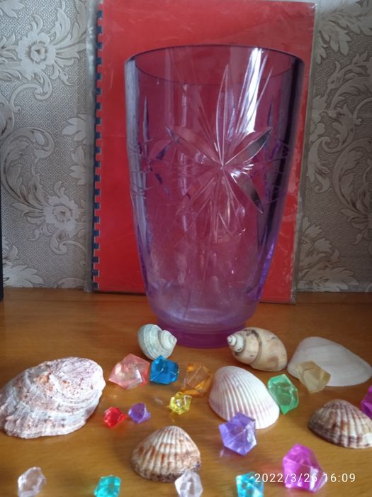 ВАЗА цветной хрусталь