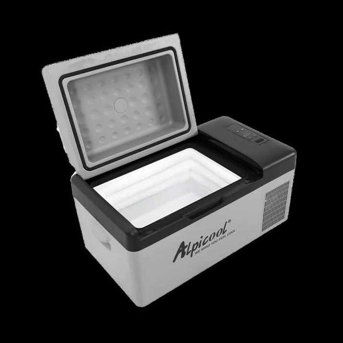 AlpiCool 20L Портативен Компресорен хладилник 20 литра 12V 24V 220V