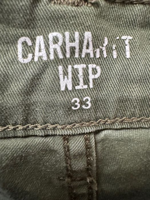 2 броя Carhartt Slim Bermuda.Carhartt WIP Swell Short Dollar Green.