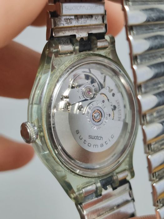 Ceas automatic SWATCH 23 rubine
