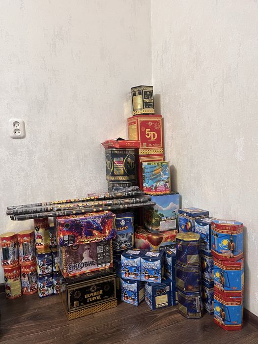 Фейерверки, салюты. Доставка