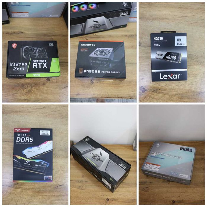 Intel Core Ultra 7 265K | RTX 3050 8GB | 64GB DDR5 | 1TB NVMe SSD