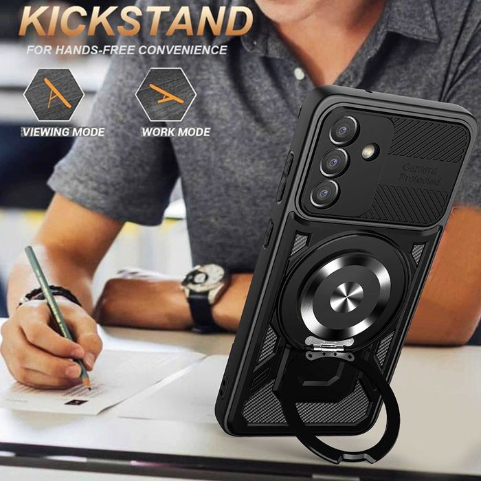 Samsung Galaxy A57 A17 / RUGGED MAGSAFE Удароустойчив кейс с пръстен