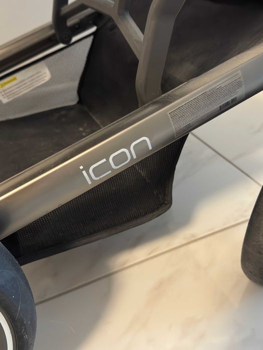 Комбинирана количка CANGAROO Icon 3 в 1, сива