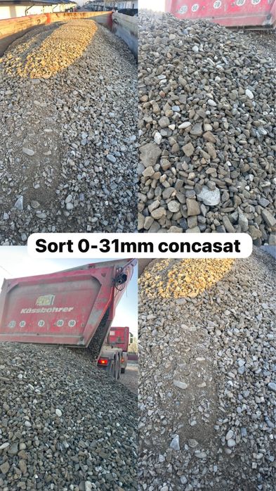 Agregate balastiera direct din statie! Livrare 24/7 doar cu articulata