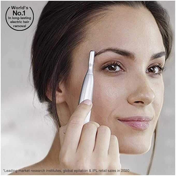 Прецизен тример Braun Silk-Epil FG1100, розов, за бикини линия