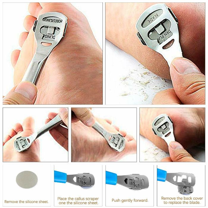 Trusa pedichiura, eliminare bataturi talpa si calcaie. Noua ambalata!