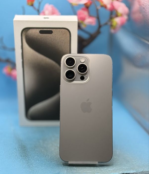 Apple iPhone 15 Pro Max, 256GB, 5G, Natural Titanium