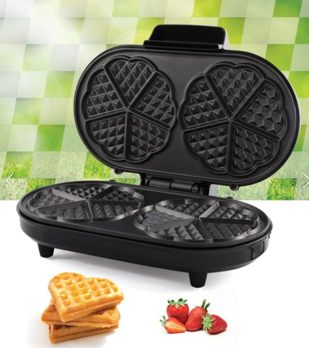 Aparat pentru facut gofre și vafe HEINNER NOU - 110 Lei