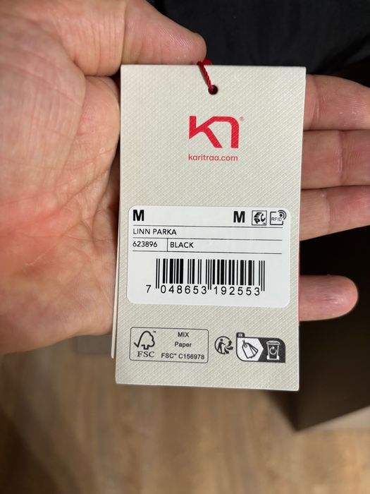 Linn Parka Karitraa, mărimea M, nou și nepurtat