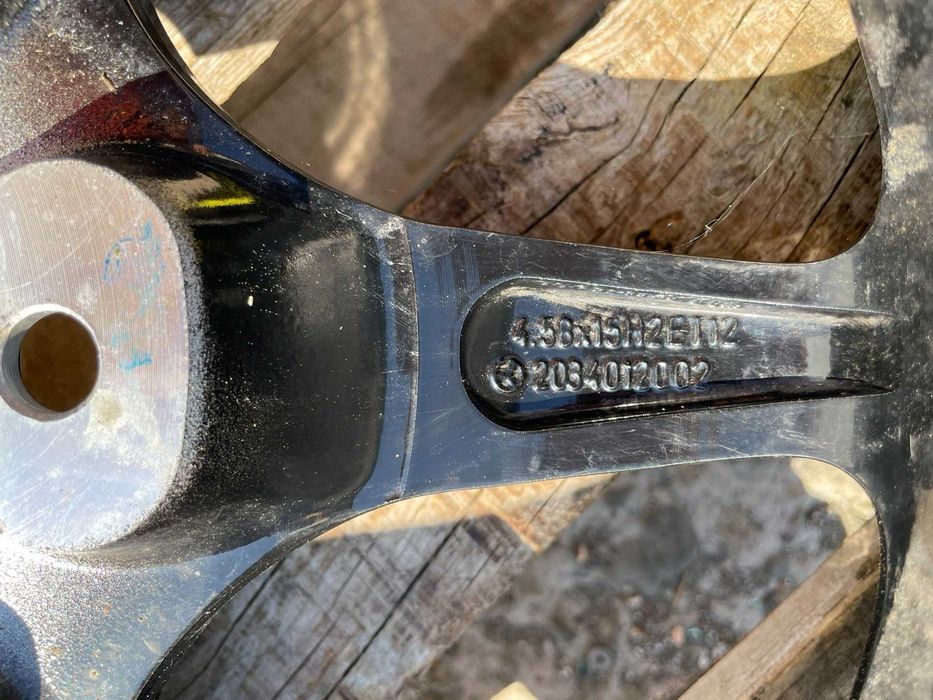 15 резервна джанта патерица 5х112 Mercedes A B C Class 165R15