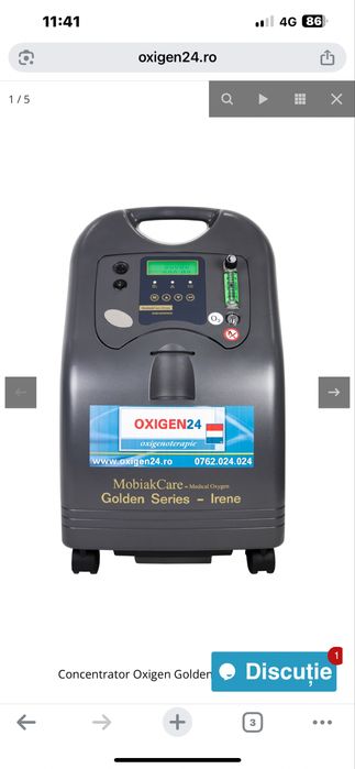 Aparat oxigen devilbiss