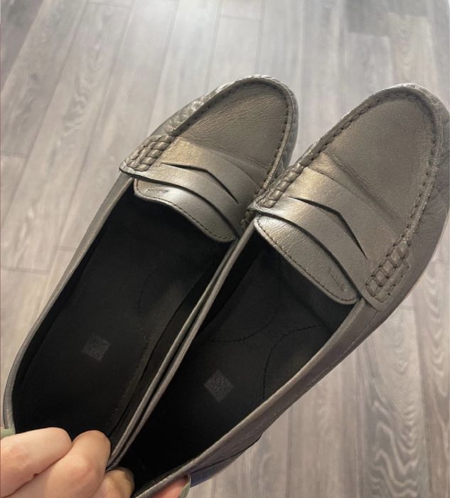 Mocasini Geox Avery de piele