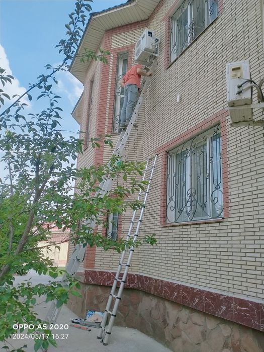 Установка кондиционер кандер кондёр