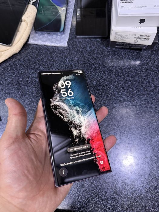 samsung s22 ultra holati zor 12.256g karea  holati ideal