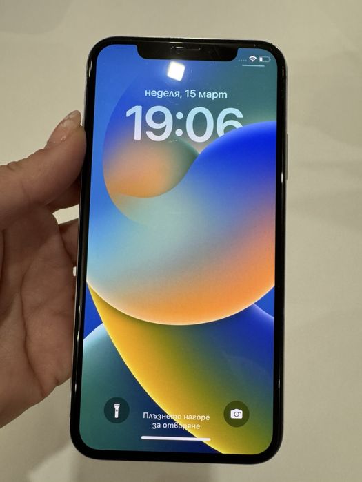 iPhone X Silver 256GB