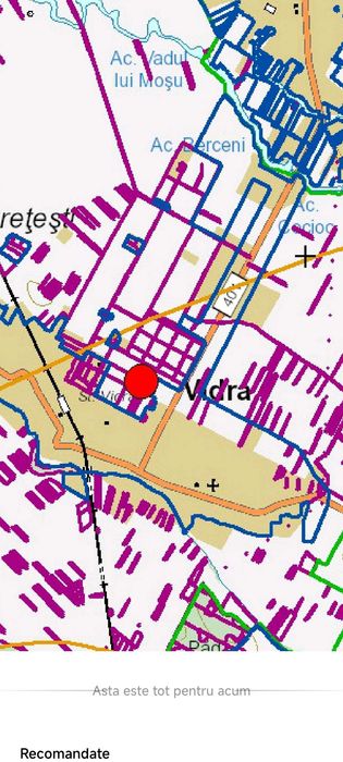 Teren intravilan Vidra Ilfov