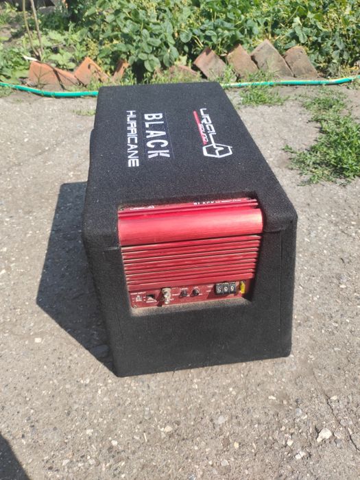 Сабвуфер УРАЛ AS-D12A Black Hurricane