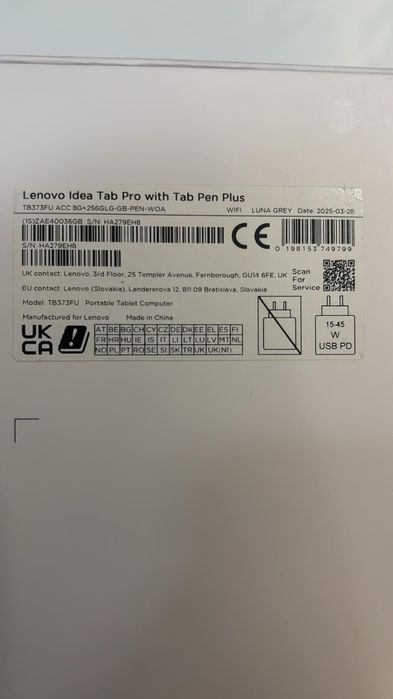 Lenovo Idea Tab Pro 256gb Amanet BKG