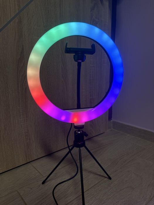 Ринг лампа със стойка за снимки и видеа  – Перфектна светлина