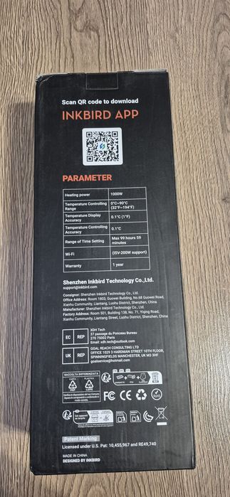 Aparat Sous Vide Inkbird ISV-200W