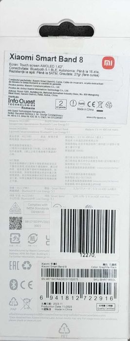 Smartwach Xiaomi Band 8  [#12270#]