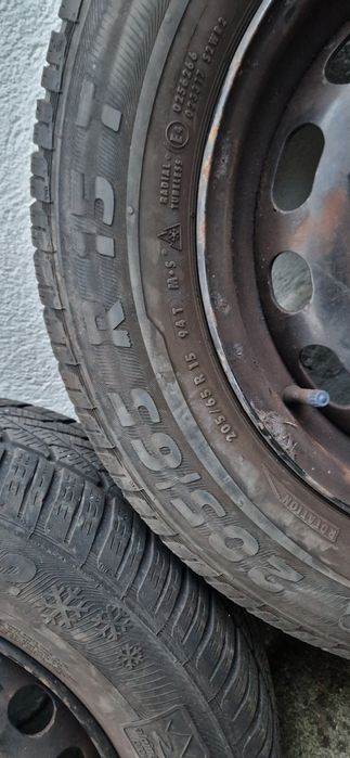 Железни джанти с тасове Ситроен и зимни гуми