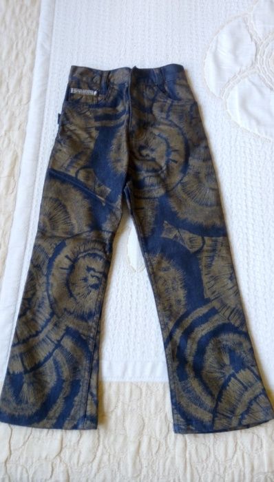 Детски дънков панталон , детски ластични дънки за момиченце Özbarıs