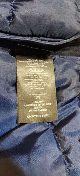 Geaca iarna Gstar raw S Nou eticheta