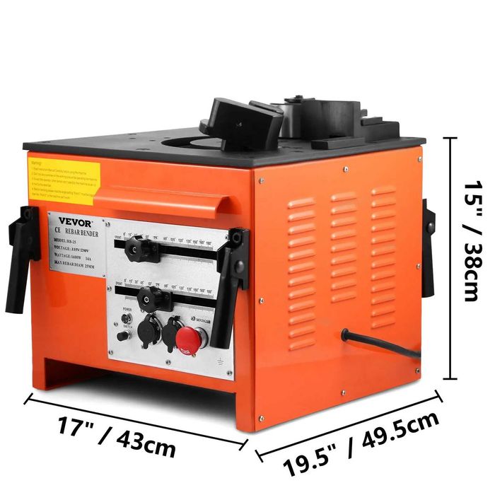 НЕМСКИ Бигляр, Настолна машина за арматура + ЛЕД ФЕНЕР