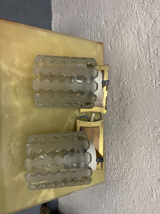 Немски кристални аплици винтидж лампи