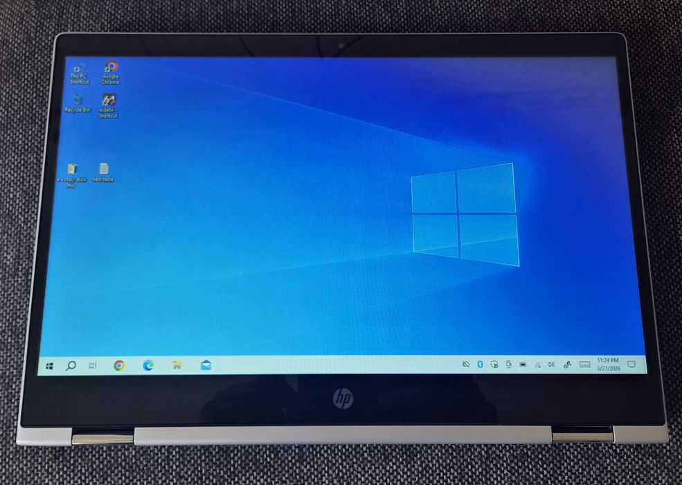 vand laptop 2 in 1 Hp X360.14".Touchscreen.i3.8 Gb.Ssd 256 Gb
