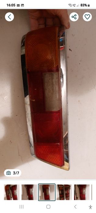 lampa stop Mercedes w110 w111