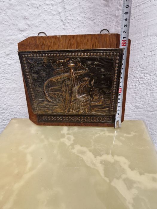 Холандска поставка за писма 8 с меден обков кораб