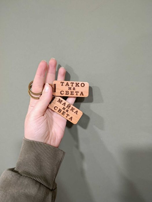 Най-добрите дървени ключодържатели