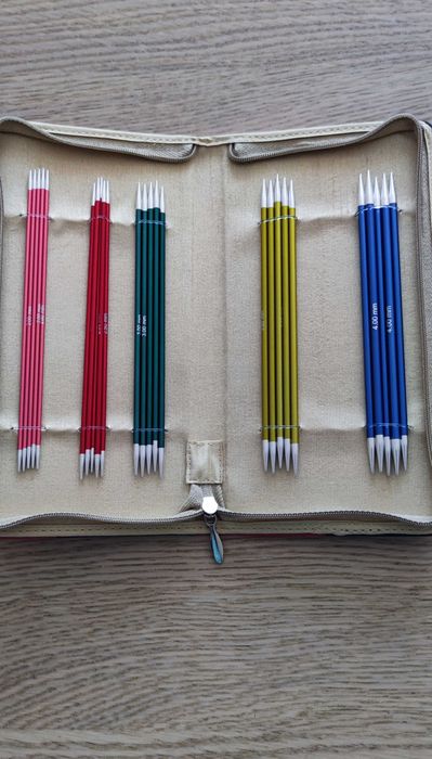 KnitPro Zing набор чулочных спиц