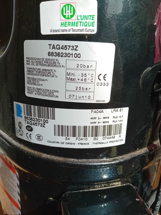 Vand compresoare frigorifice noi