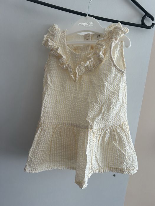 Лот дрехи HM рокли гащеризон комплект с къс ръкав